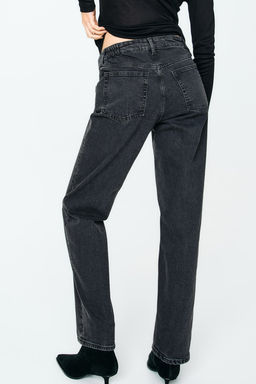 MAMA Before & After Straight Low Jeans - H&m фото 4