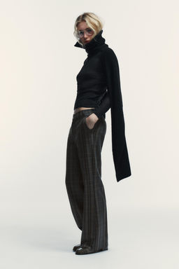 CHECK TROUSERS - Zara фото 3