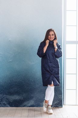 Куртка женская демисезонная 21680 (лиловый) - Kankan фото 3