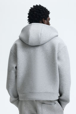 Chaqueta sudadera efecto neopreno Loose Fit - H&m фото 6