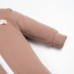 Комбинезон на молнии Крошка, Я BASIC LINE, рост 68-74 см, коричневый - Крошка я фото 7