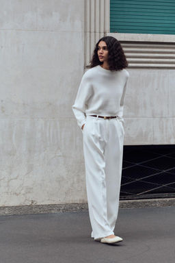 SOFT-TOUCH KNIT SWEATER