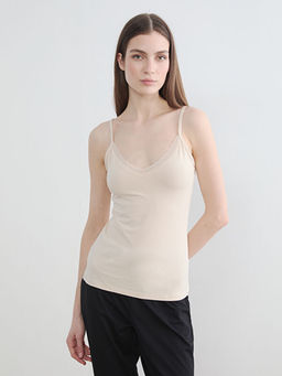 V Yaka Dantel Detayl? ?p Ask?l? Kad?n Atlet