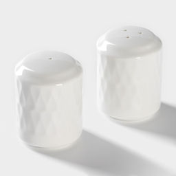 Набор для специй и соусов BellaTenero, 5 предметов: 2 соусника 200 мл, сахарница 360 мл, солонка 120 мл, перечница 120 мл, на бамбуковой подставке, керамика, белый