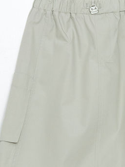 Beli Lastikli K?z ?ocuk Kargo Etek