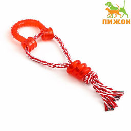 Игрушка тренировочная канатная Карусель, 145 гр, микс цветов