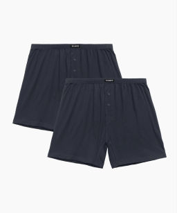 ATLANTIC 2BMB-003 Трусы боксеры Basic - набор 2 шт. графитовый  фото 2