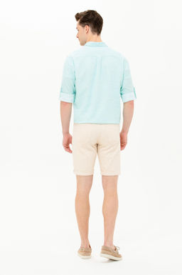 U. S. Polo Assn Мужские бежевые джинсовые шорты - U.s. polo assn фото 18