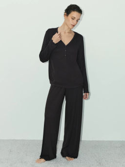 блузка пижамная женская / Zarina фото 2