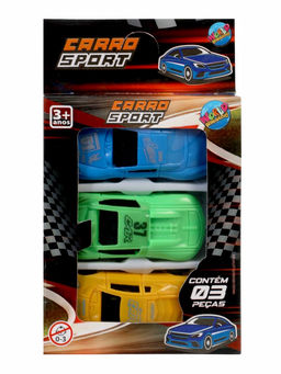 Машина Гонка, набор 3 шт., цвет МИКС - Simaland фото 8