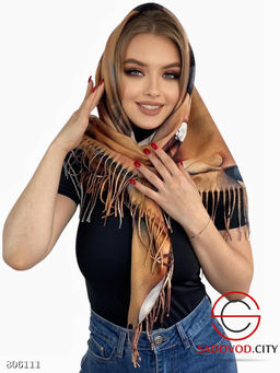 Платок теплый зимний двухсторонний - Bruno фото 14