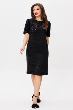 Платье INVITE 4083 черный дизайн - Mira fashion фото 92