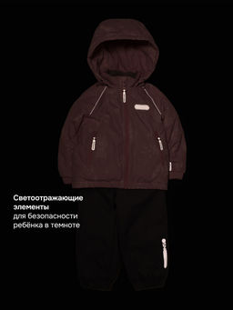 Костюм 7м0226 пудра/светло-серый