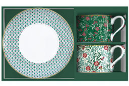 Набор чашек с блюдцами Цветочная фантазия, 0,24 л, 2 шт - Easy life фото 3