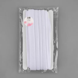 Резинка с силиконом, 15 мм, 10±1 м, белая