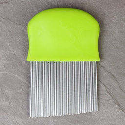 Овощерезка-нож рифленая / DE-240 /уп 240/ без цветной этикетки - Галеонтрейд фото 4