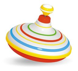 Юла большая, диам. 16см, музыкальная (01970, "Stellar")