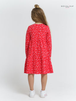 Платье Тиана сердечки на красном - Sovalina фото 8