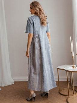 платье лен, хлопок - Волтри фото 3