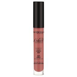 DEBORAH Помада для губ матовая Fluid Velvet Mat тон 13 античный розовый, 4.5 г  фото 2