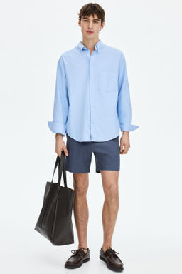 Chinos cortos de algod?n Regular Fit - H&m фото 9