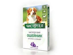 Ошейник Чистотел БИО д/с средних и крупных пород с лавандой/С514/Неотерика/100 /