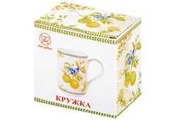 Кружка 400 мл 11,5*7,5*10,5 Лимоны NEW BONE CHINA - Elan gallery фото 8