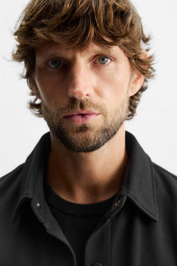 TEXTURED COMFORT OVERSHIRT - Zara фото 15