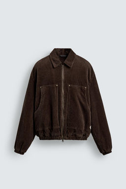 QUILTED CORDUROY JACKET