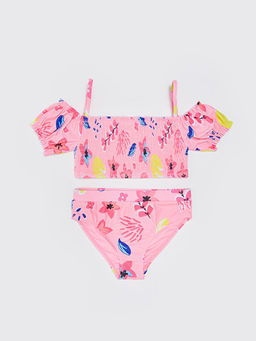 Bask?l? K?z ?ocuk Bikini