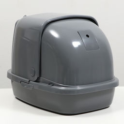 Туалет закрытый Айша 53 х 41 х 40 см, серый FIX - Пижон фото 3