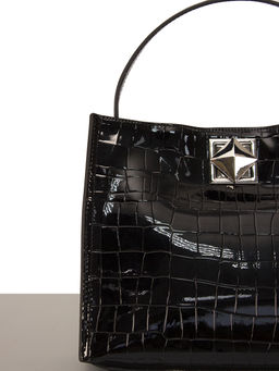 LACCOMA сумка НИ8007-черный натуральная кожа фото 3