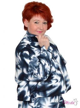 Толстовка Модель №1535 размеры 44-84 - Plusmoda фото 5