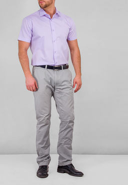 Сорочка мужская короткий рукав GREG 720/109/LV/ZV  фото 3