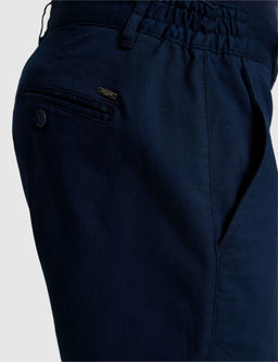Lacivert Slim Fit Dokuma _ort