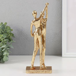 Фигурка полистоун Двое: верность, золото, 25.5?9.5?5.5 см