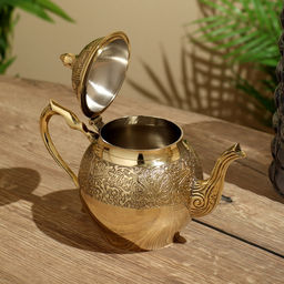 Чайник 24х11х18 см, латунь