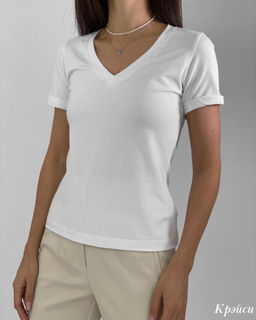 Футболка Крэйси (белый)