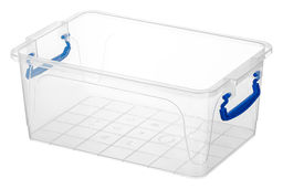Контейнер 8 л 35,5*23,5*15,5 см Фреш бокс с синими ручками (модель 236) - Elan gallery фото 5