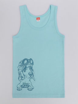 CWJB 20071-43 Майка для мальчика,голубой