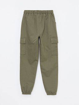 Beli Lastikli Basic Gabardin K?z ?ocuk Jogger Kargo Pantolon - Waikiki фото 2