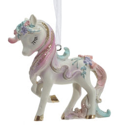 Фигурка декоративная подвесная "Лошадка", L7,5 W2 H8 см