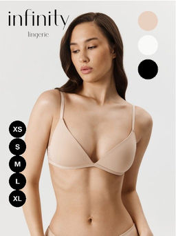 Infinity / Бюстгальтер Bralette жен. Vikka бежевый