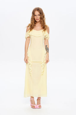 Платье Pirs 5958 жёлтый  фото 2