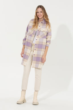 Женское сиреневое тканое платье Неожиданная скидка в корзине - U.s. polo assn фото 11