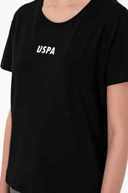 Kad_n Siyah Bisiklet Yaka Ti__rt Sepette S_rpriz _ndirim - U.s. polo assn фото 7