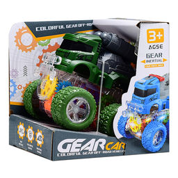 Машина "Военный трюк" в коробке