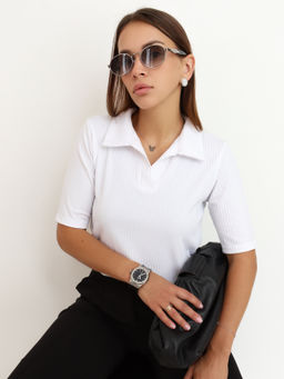 Футболка поло КФ100 Белый от фабрики Спортсоло