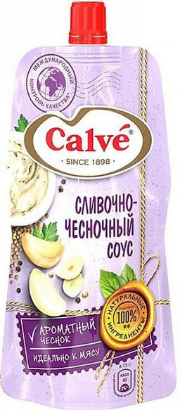 Calve, соус сливочно-чесночный, 230 г
