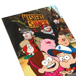 Блокнот А5, на скрепке, 40 листов, Гравити Фолз - Disney фото 5